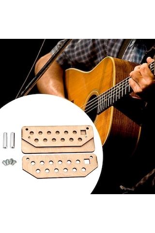 Besthome1 Suntek Ahşap El Sanatları Alet Tutucu Standı, İşi Tutucu, Pratik Ahşap Rengi Ahşap Rengi