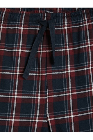 Lc Waikiki Lc Waıkıkı Kırmızı Regular Fit Ekose Erkek Pijama Altı