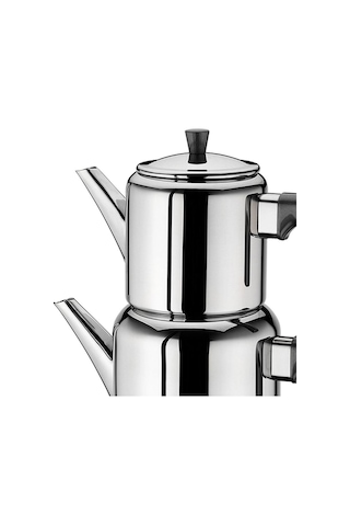 Aryıldız Roma Çaydanlık Takımı Soft Siyah Büyük 005ar4202081 Gri - Siyah