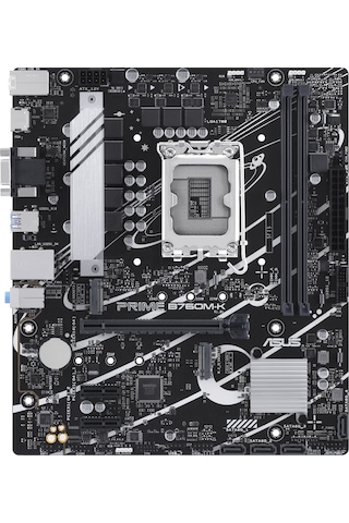 Asus Prime B760M-K Intel B760 8000 MHz (OC) DDR5 Soket 1700 mATX Anakart