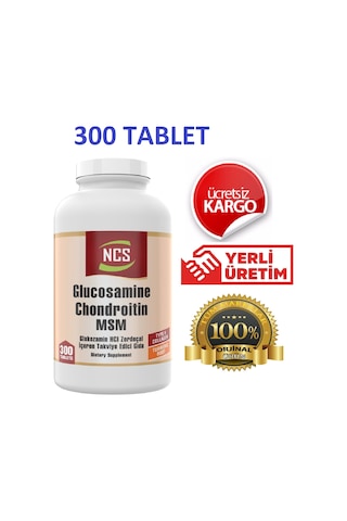 Ncs Glucosamine Chondroitin Msm 300 Tablet Glukozamin Collagen