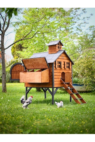 Mandu Ahşap Tavuk Kümesi (Max 16 Tavuk)