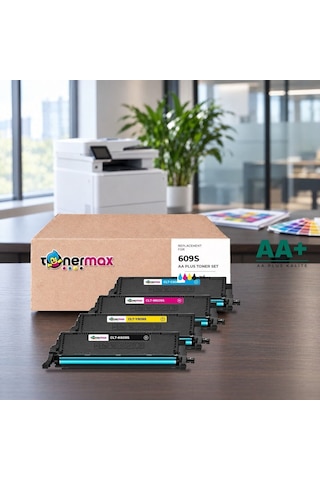 Samsung Clt-609s Cmyk Uyumlu Toner Seti Aa Plus / Clp-770 / Clp-775 / Clt-k609s / Clt-c609s / Clt-m609s / Clt-y609s