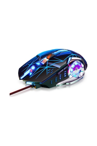 Maiyame 3600 Dpı Ayarlanabilir Oyun Faresi - Ergonomik Tasarım, Rgb Aydınlatma, 6 Butonlu Yüksek Performanslı Oyuncu Faresi Diğer