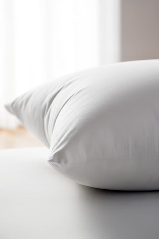 Niron 2 Li Silikon Yastık Seti 50x70 Cm, 700 Gr, Mikrofiber Kumaş, Yumuşak Destek Beyaz