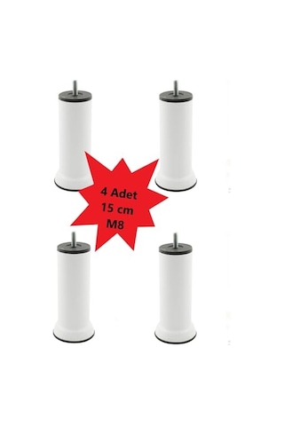 Plastik Konik Ayak Yükseltici, 3 Cm Boy, 3-4 Cm Çap 6395751