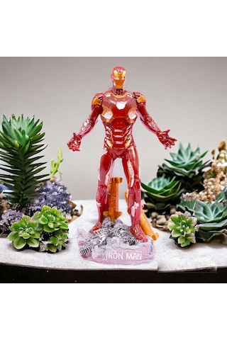 Avengers Ironman Demir Adam Koleksiyon Karakter Figür Oyuncak & Dekoratif Biblo Büyük Boy 28 Cm. A