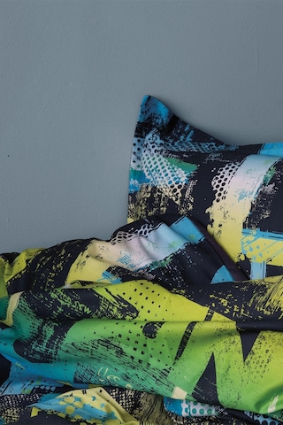 Aqua 210 Tc 83 Tel Dijital Pamuk Saten Tek Kişilik Nevresim Takımı Çok Renkli