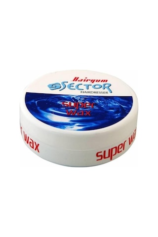 Sector Hairmate Superwax Ultra Sert Mavi Wax 150 Ml 6 Adet