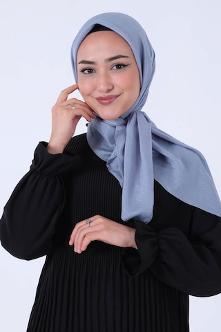 Harem Scarf Brisa Vual Eşarp Kot Mavi