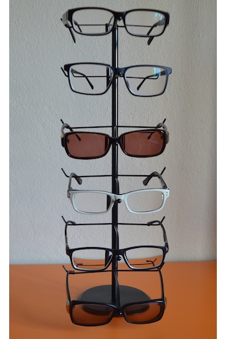 Filamento Gözlük Standı Düzenleyecı Organizer 6 Lı Siyah