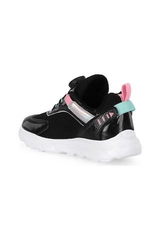 Slazenger Kortech F Kız Çocuk Siyah / Pembe Günlük Spor Ayakkabısı Siyah - Pembe