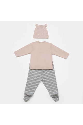 Bibaby Adventure Bear 3'lü Bebek Takımı 73333 Çok Renkli