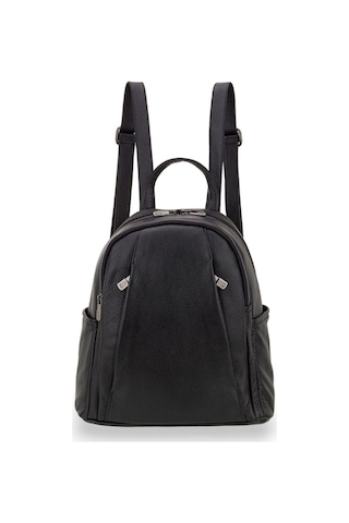 Bilik Deri Siyah Rölax Deri Kadın Sırt Çantası Blm01 9550 001