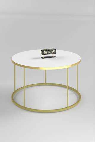 Orta Sehpa Terra Lüx Gold Beyaz