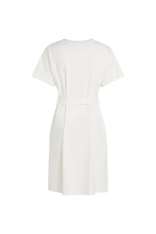 Tommy Hilfiger Modern Cody Dress Kadın Beyaz Elbise - Ww0ww45520 Beyaz
