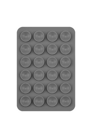 Lexroo Öpücüklü 02 Çift Taraflı Silikon Telefon Tutucu 6,50cm X 10cm - Mürdüm