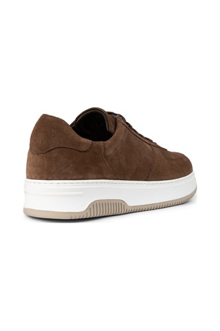 Deery Hakiki Süet Taba Rengi Erkek Sneaker Ayakkabı - 01965mtbae01 Taba
