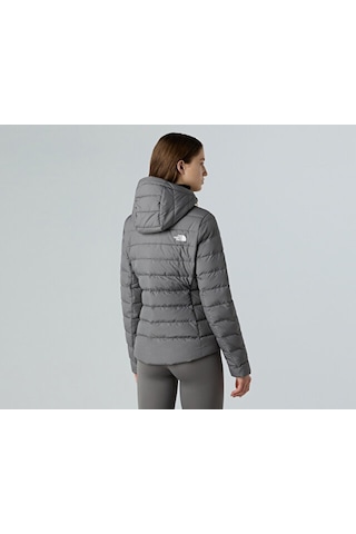 The North Face W Aconcagua 3 Hoodie Kadın Outdoor Montu 600 Dolgu Kaz Tüyü Nf0a84ıv0uz1 Gri Gri