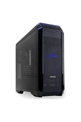 Rampage Storm W5 Siyah 2*Usb 3.0 18Cm +12Cm Fan Oyuncu Kasa