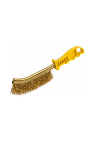 Orret Home Plastik Saplı Tel Fırça Pas Temizleme Fırçası Izgara Temizleme Fırçası Tost Makinesi Temizleme Fırçası Yağ Kir Pas Kazıma Çelik Tel Fırça 24 Cm Dayanıklı Asorti Renk
