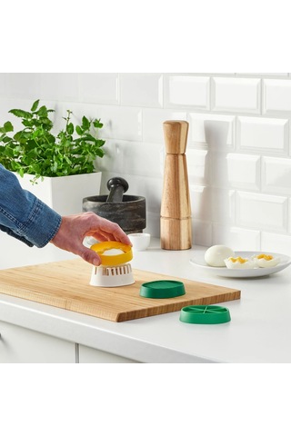 Ikea Uppfylld Yumurta Kesici Seti 7 X 8,4 Cm Çok Renkli 4 Parça