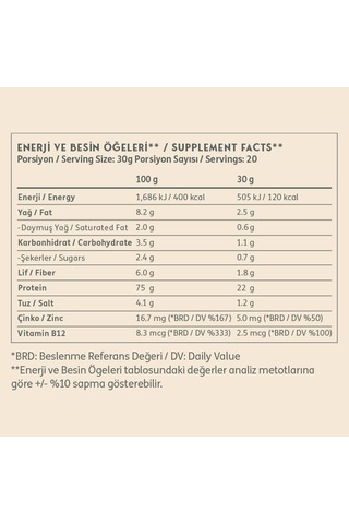 Clean Powders Vegan Protein 600 Gr Vanilya