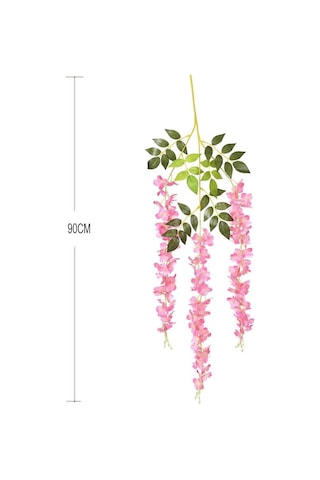Yapay Çiçek Sarkan 3 Dallı Akasya 90cm PEMBE