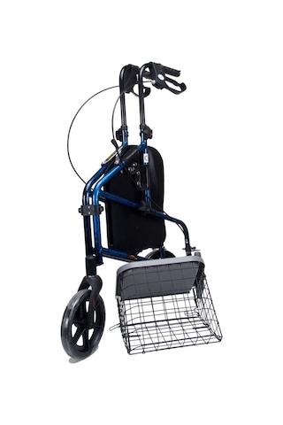 3 Tekerlekli Sepetli Yürüteç / Rollator