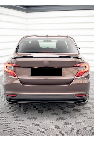 Fiat Egea Bagaj Üstü Yarasa Spoiler Spoyler 2015-2024 Boyalı