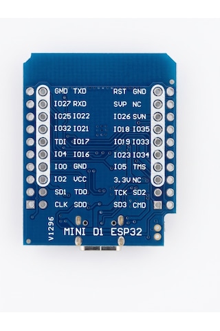 Esp32 D1 Mini Type-c Dual Core Wifi Bluetooth Kartı, Cp2102, 4mb, Ce/rohs Wroom Uyumlu