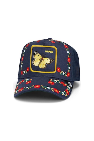 Goorin Bros Hyper Active Kelebek Figürlü Şapka 101-1920 Lacivert