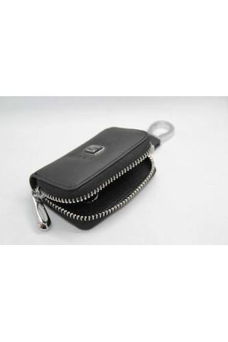 Seat Deri Fermuarlı Anahtarlık Seat Car Keychain