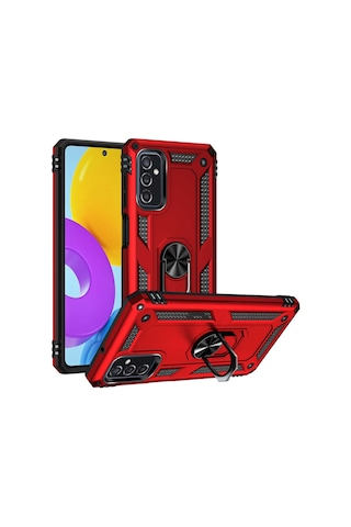 Zore Galaxy Uyumlu M52 Kılıf Vega Kapak - Kırmızı Kirmizi