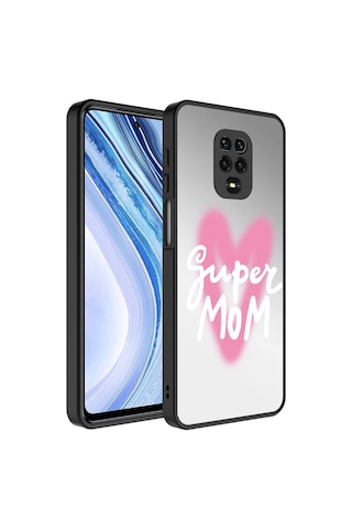 Xiaomi Uyumlu Redmi Note 9 Pro Kılıf Aynalı Desenli Kamera Korumalı Parlak Zore Mirror Kapak
