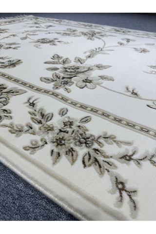 Tiffany Halı Sentez 7005 AV 150x230 Krem Kahve 4 M2 İnce Halı
