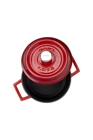 Lava Döküm Yuvarlak Tencere. Trendy Çap(Ø) 16cm.