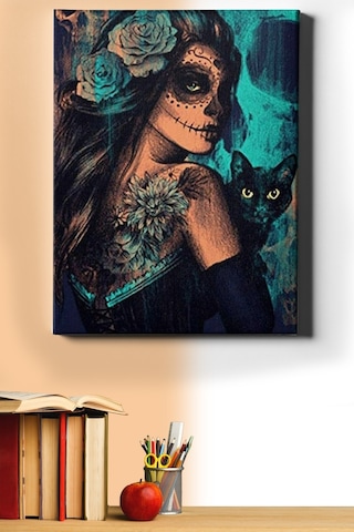 Webstyle Sayılarla Boyama Seti Kasnaklı Göçebe Ruh 50 X 65 Cm