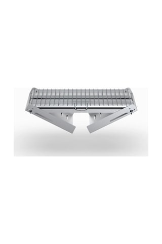 Mangal Katlanabilir Galvaniz Çantalı 0.60mm Kalın Gümüş