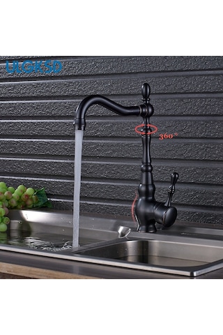 Mutfak Lavabo Evye Bataryası Siyah