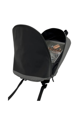 Hotowa Huppi Sırt Çantası Laptop Bölmeli Gri Gri - Siyah