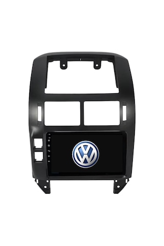 Volkswagen Polo - Araç Multimedya Ekran - 2gb 32gb - Old - Black - 2005 - 2009 - 9 Inch - Cadence - Upg