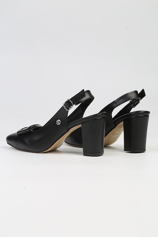 Pierre Cardin Pc-53113- 3592 Siyah Cilkadın Topuklu Ayakkabı 001