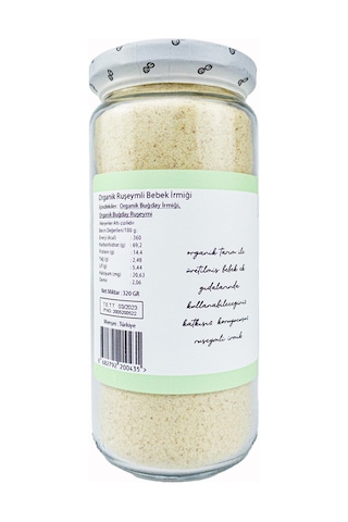 OG natural Organik RuşeyMLi Bebek Irmiği 320 G