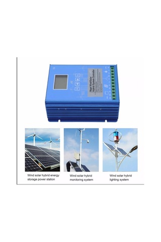 500w Mppt Hybrid Rüzgar-solar Şarz Kontrol Cihazı