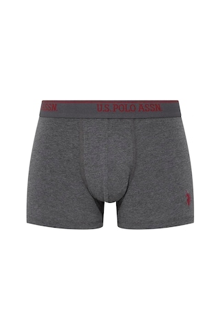 U.S. Polo Assn. U.s Polo Assn. 90005 Erkek Battal 3'lü Boxer-siyah&antrasit&lacivert Siyah - Antrasit Melanj - Lacivert
