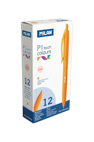 Mılan 176554212 P1 Touch Turuncu Tük Kalem 12Li