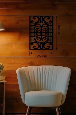 Osmanlı Motifli Dekoratif Ahşap Duvar Tablosu - 25x35 Cm Lazer Kesim Renkli