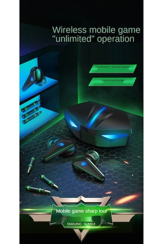 Zineets K55 Işıklı Bluetooth Kablosuz Kulak İçi Kulaklık