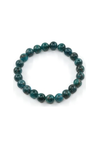 Apatit Doğal Taş Bileklik 8 Mm Küre Kesim Çok Renkli